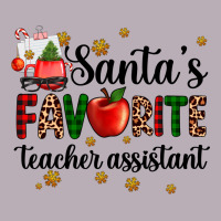 Santa's Favorite Teacher Assistant Vintage Tee | Teevron