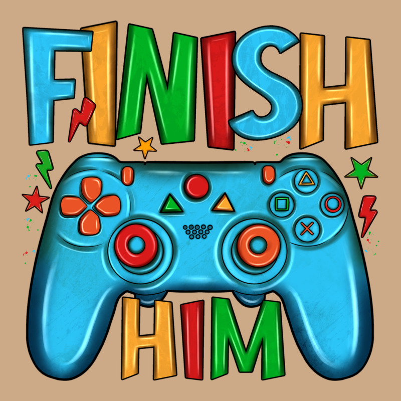 Finish Him Vintage Hoodie by JahusDesignShop | Teevron