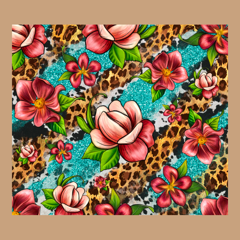 Tropical Flowers Vintage Tee by Artiststas | Teevron