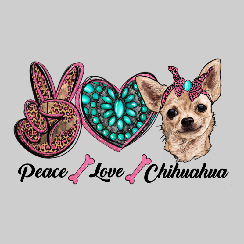 Peace Love Chihuahua Premium Tee by RanaPortraitStore | Teevron