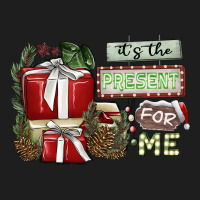 It's The Present For Me Heavyweight Hoodie | Teevron