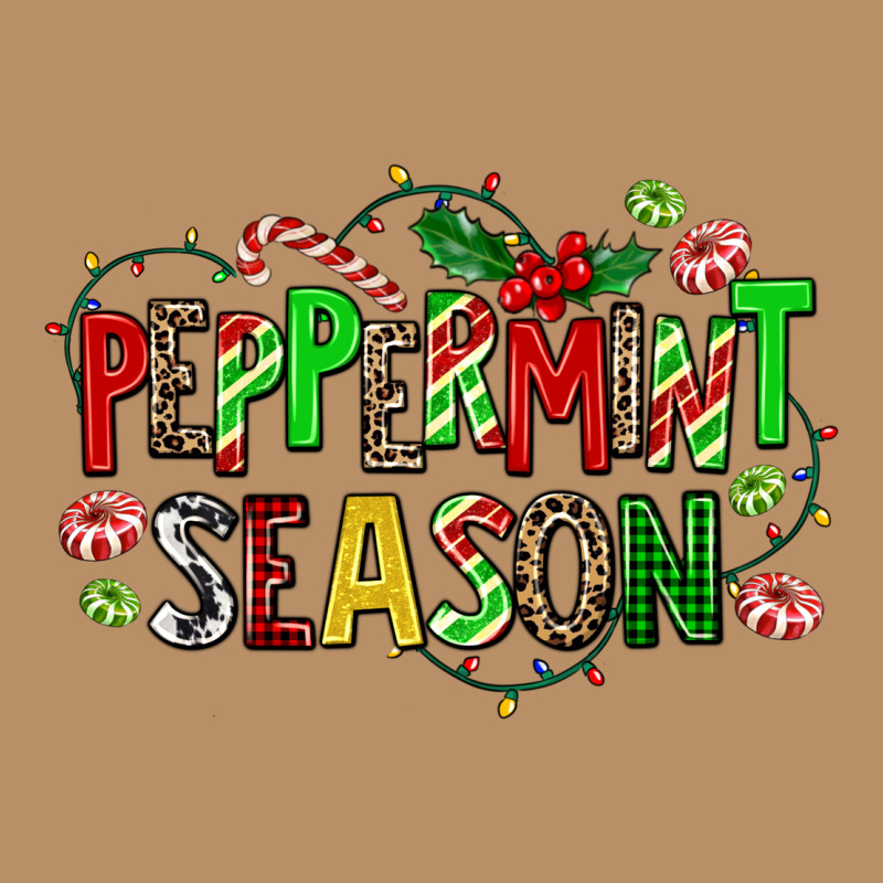 Peppermint Season Vintage Hoodie by AdoDesignShop | Teevron
