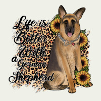 Life Is Better With A German Shepherd Urban Heavy Tee | Teevron