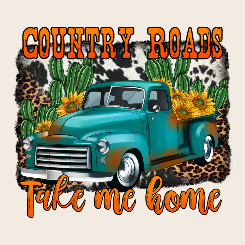 Country Roads Take Me Home Old Western Truck Premium Sweatshirt by Jasminsmagicworld | Teevron