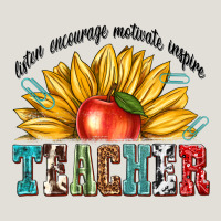 Teacher With Sunflower Heavy Core Tee | Teevron