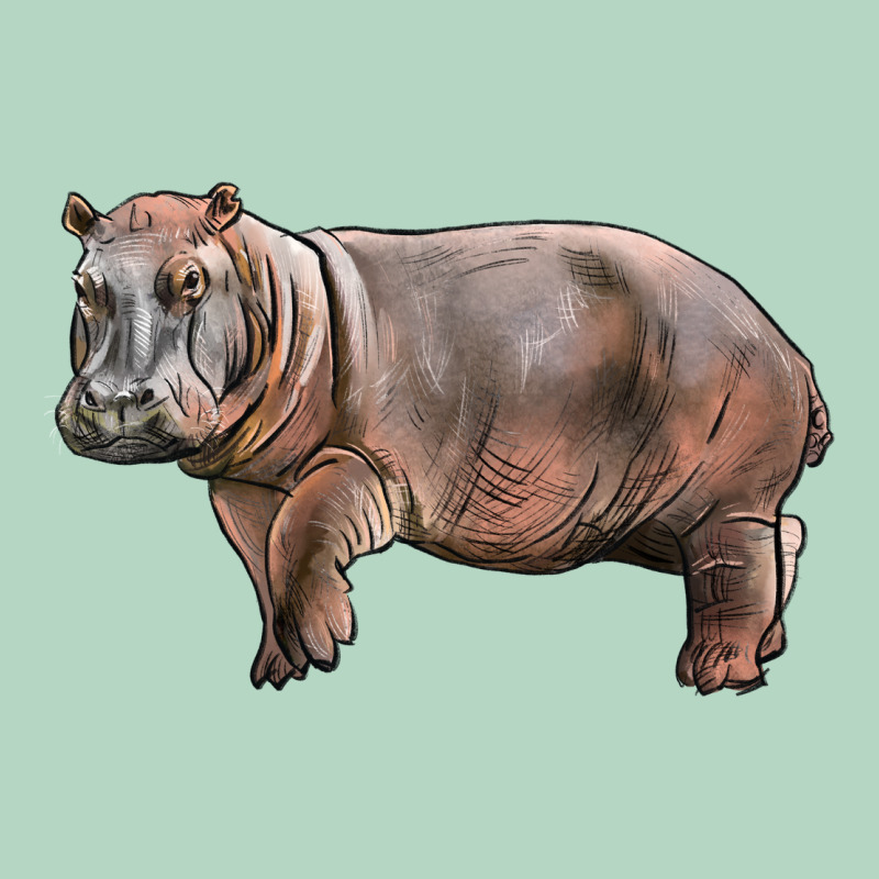 Hippopotamus Classic Tee by LillyAllenDesigns | Teevron