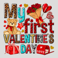 My First Valentines Day Zipper Hoodie | Teevron