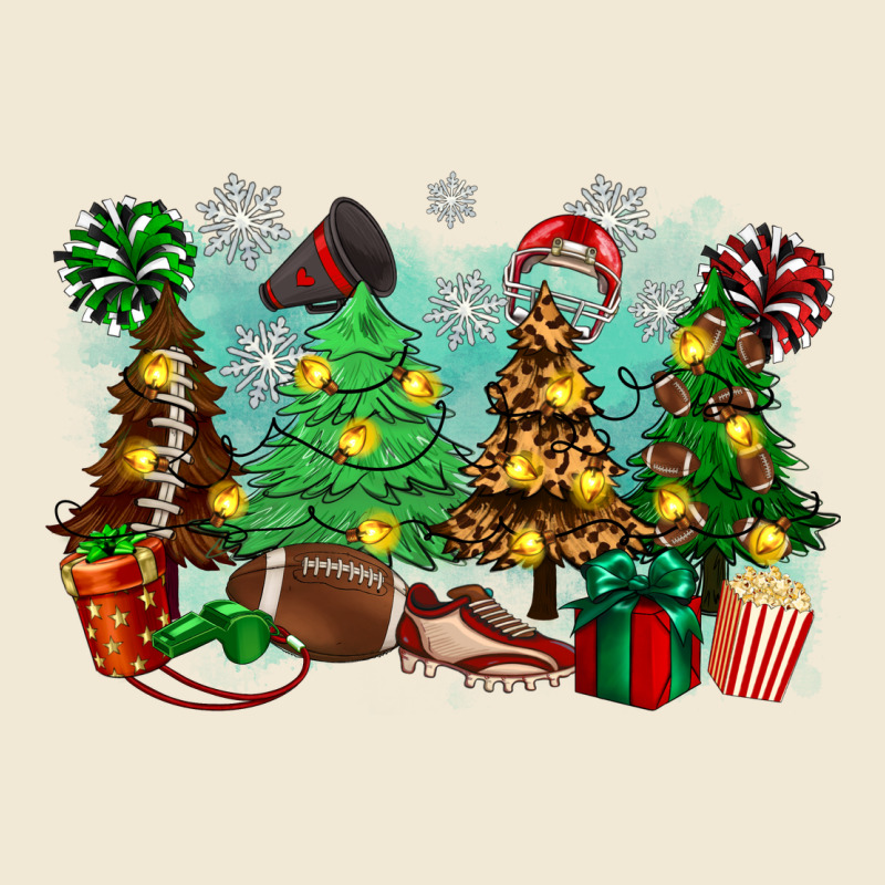 Christmas Trees With Football Ladies Tee by Zillion Design Studio | Teevron