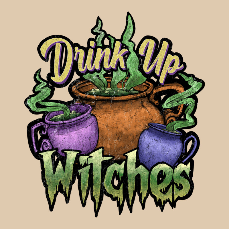 Drink Up Witches White Heavyweight Sweatshirt by JahusDesignShop | Teevron