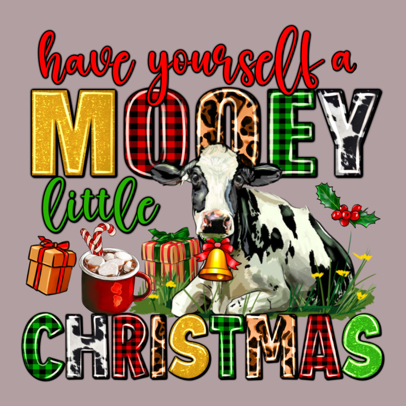 Have Yourself A Mooey Little Christmas Vintage Hoodie by AdoDesignShop | Teevron