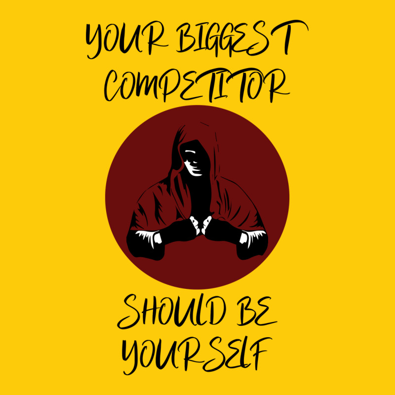 Your Biggest Competitor Premium Hoodie by Bettercallsaul | Teevron