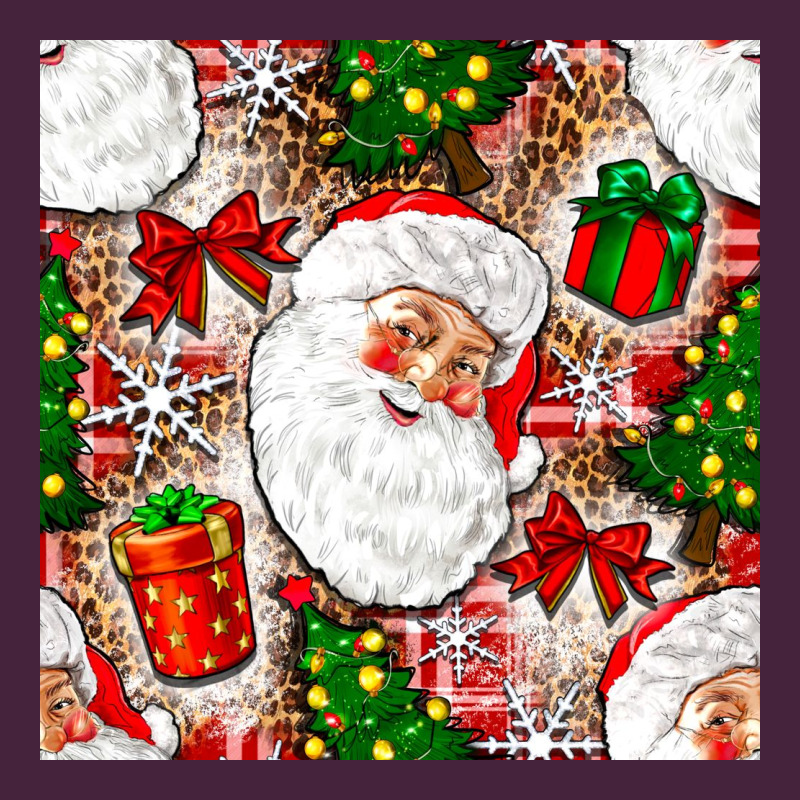 Christmas Santa Claus And Gift Box Long Sleeve Tee by NancyCooperArtShop | Teevron