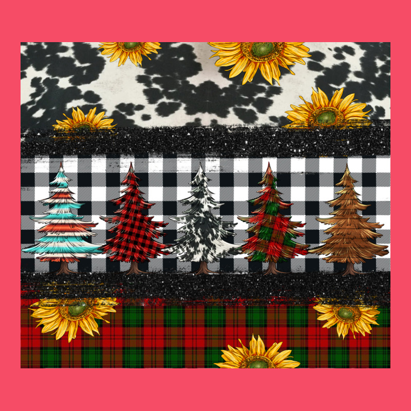 Christmas Trees And Sunflowers Premium Sweatshirt by Jasminsmagicworld | Teevron