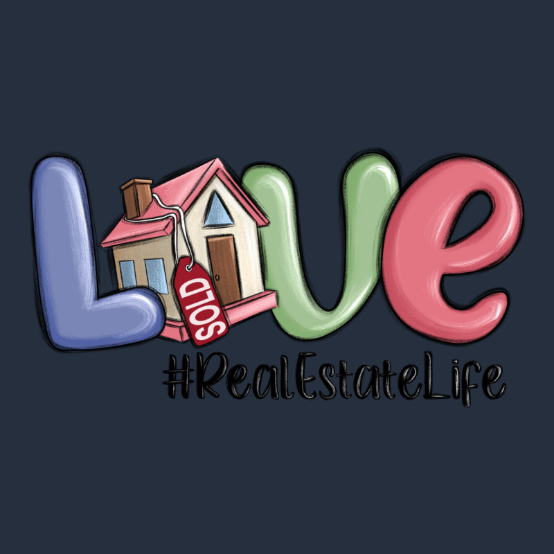 Love Real Estate Life Zipper Hoodie by MaliasSmallBusiness | Teevron