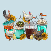 Chicken Coffee Cups Ladies Tee | Teevron
