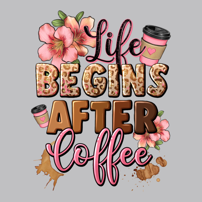 Life Begins After Coffee Long Sleeve Tee by JahusDesignShop | Teevron