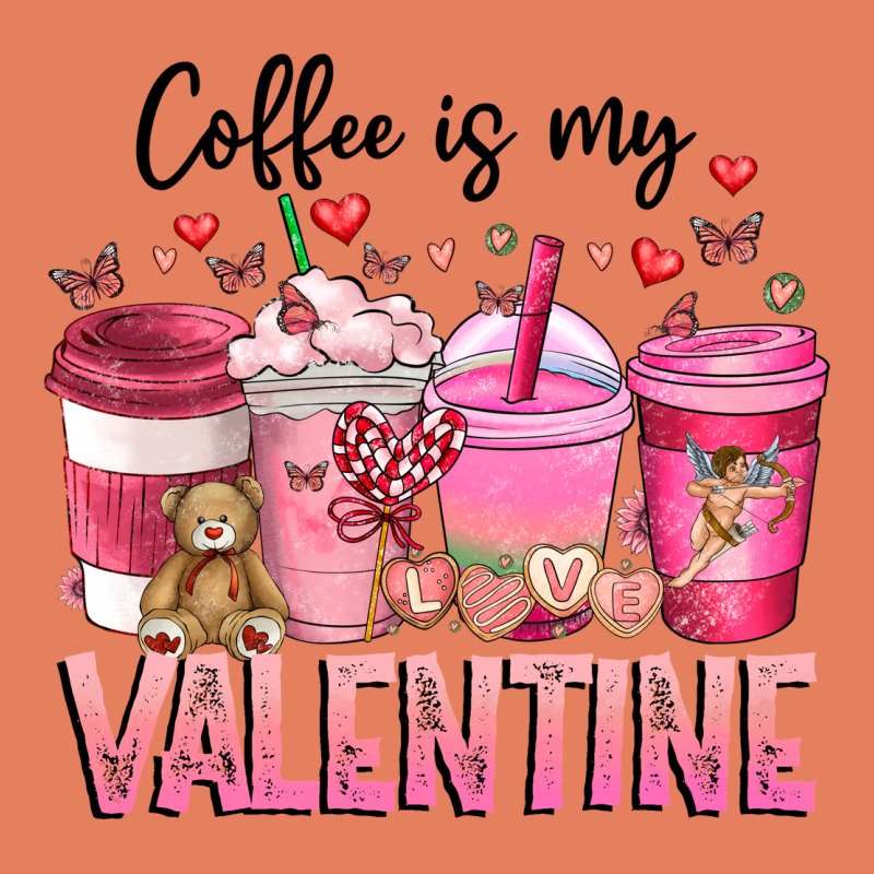 Coffee Is My Valentine Classic Tee by CowhideDigitalArt | Teevron