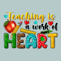 Teaching Is A Work Of Heart Tbw Heavy Core Tee | Teevron