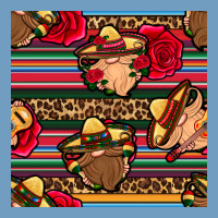 Mexican Gnomes Seamless Pattern Urban Heavy Tee | Teevron