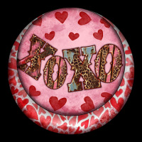 Western Valentine's Day Xoxo Round Earrings Ladies Tee | Teevron