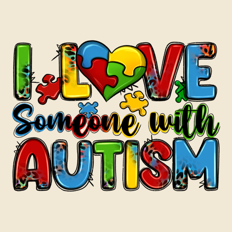 I Love Someone With Autism Premium Tee by Zillion Design Studio | Teevron