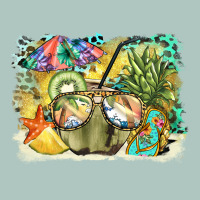 Coconut With Fruits  Background Premium Sweatshirt | Teevron