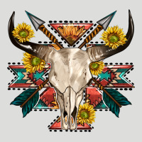 Aztec Western Bull Skull Zipper Hoodie | Teevron