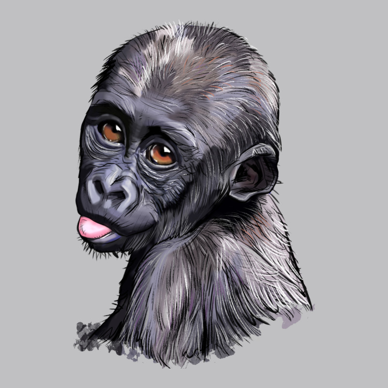Baby Gorilla Head Classic Tee by LillyAllenDesigns | Teevron