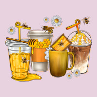 Coffee Cups Bumble Bee Ladies Tee | Teevron