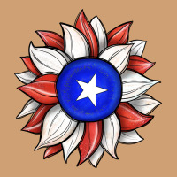 Sunflower Puerto Rico Flag Vintage Tee | Teevron