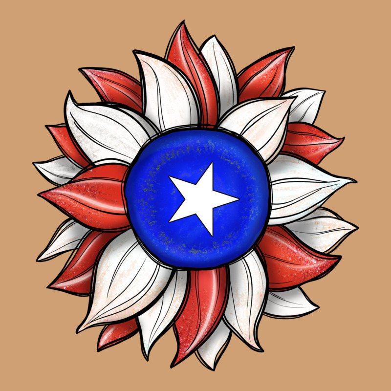 Sunflower Puerto Rico Flag Vintage Tee by JahusDesignShop | Teevron