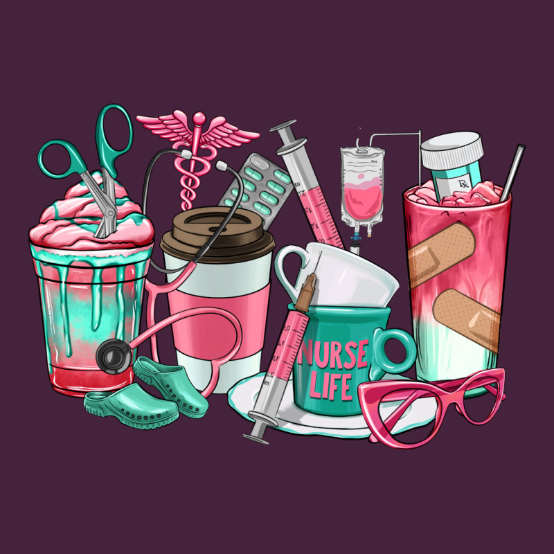 Nurse Coffee Cups Premium Tee by texasbilliewilder | Teevron