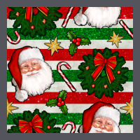 Christmas  Santa Clause And Ornaments Seamless  Pattern Vintage Hoodie | Teevron
