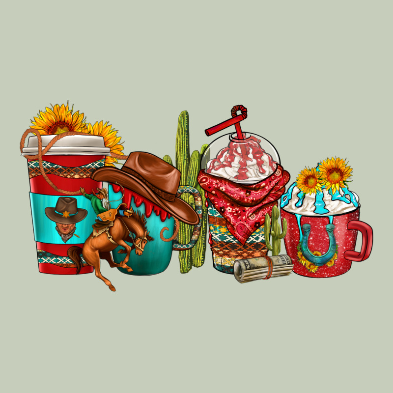 Cowboy Coffee Cups Ladies Tee by texasbilliewilder | Teevron