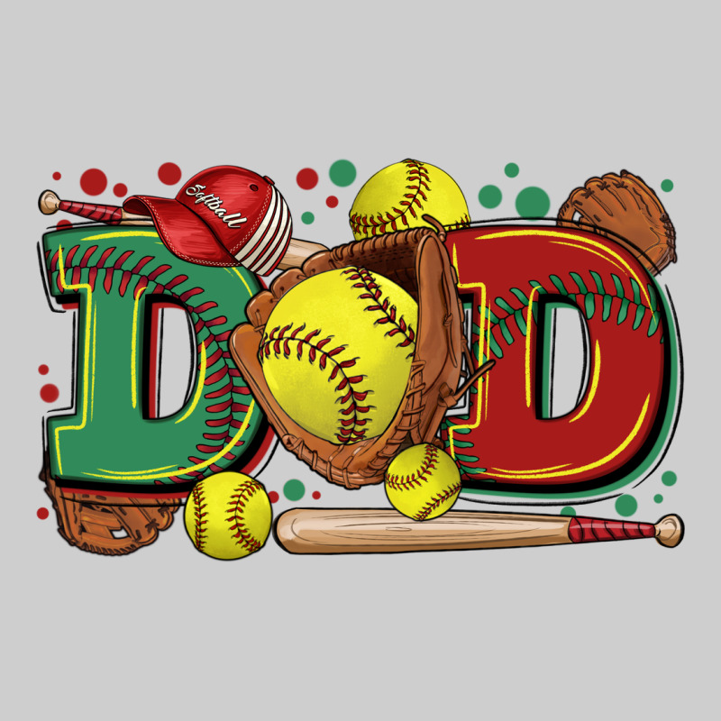 Dad Softball Premium Tee by Zillion Design Studio | Teevron