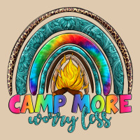 Camp More Worry Less Heavyweight Sweatshirt | Teevron