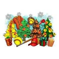 christmas trees with softball | Teevron