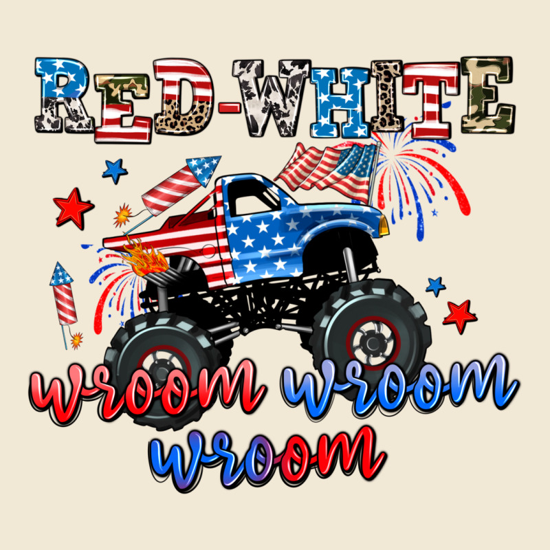 Red White Wroom Wroom Wroom Premium Tee by AdoDesignShop | Teevron