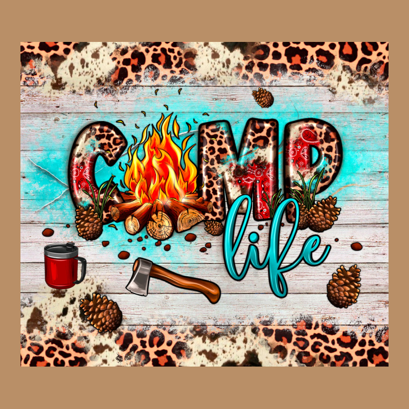 Camp Life Vintage Hoodie by JahusDesignShop | Teevron