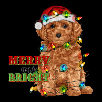 Merry And Bright Toy Poodle Premium Tee | Teevron