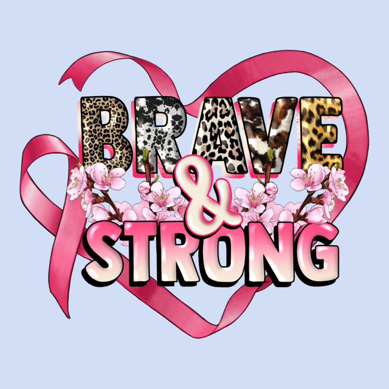 Brave And Strong Cancer Awareness Urban Hoodie by CowGirlArtShop | Teevron