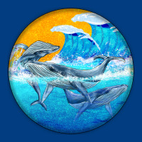 Humpback Whale Premium Sweatshirt | Teevron