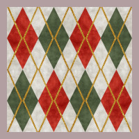 Christmas Diamond Plaid Seamless Pattern Vintage Hoodie | Teevron