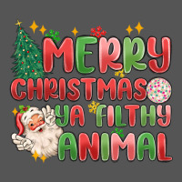 Merry Christmas Ya Filthy Animal Zipper Hoodie | Teevron
