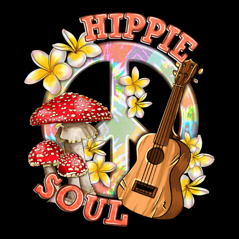 Hippie Soul With Peace Ladies Tee by texasbilliewilder | Teevron