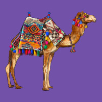 Camel With Colorful Saddle Premium Sweatshirt | Teevron