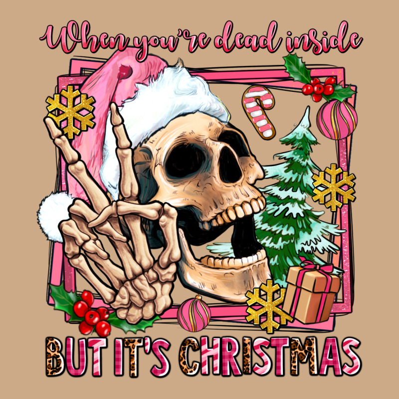 When You're Dead Inside But It's Christmas Vintage Hoodie by AdoDesignShop | Teevron