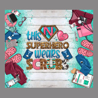 This Superhero Wears Scrubs Tumbler Vintage Tee | Teevron