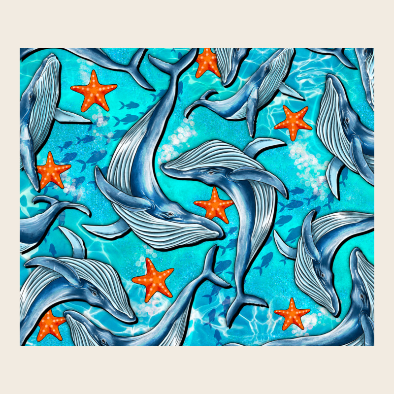 Humpback Whale Mousepad Premium Sweatshirt by BarkalooDesign | Teevron