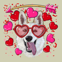 Valentine's Day  White Shepherd Heavy Core Tee | Teevron